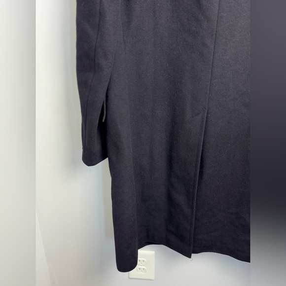 Lanzetti 100% CASHMERE Men's Single Breasted Full Length Overcoat Top Coat - Picture 8 of 8